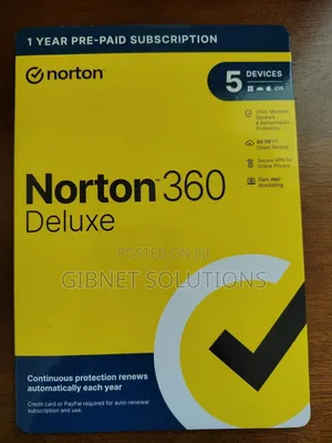 Norton 360 Deluxe - 5 Devices