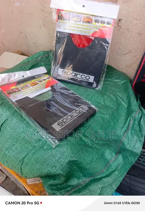 Sparco Black Mudflaps for Standard Cars, SUVs, Saloons