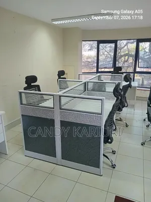4-Person Executive Desk with Drawers