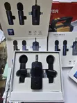 Microphone ya Lapel Isiyo na Waya kwa Simu - Dual Mic - 1