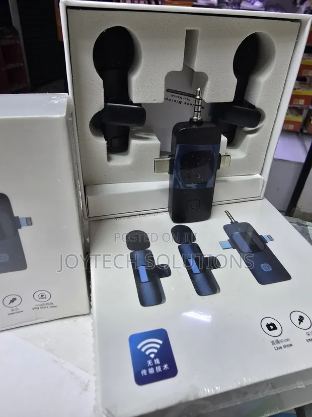 Kipaza Sauti cha Wireless cha Mtaalamu (2 Transmitters + Receiver) - 1