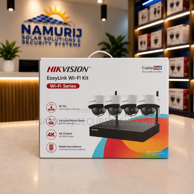 Hikvision 4CH WiFi CCTV Kit - 1