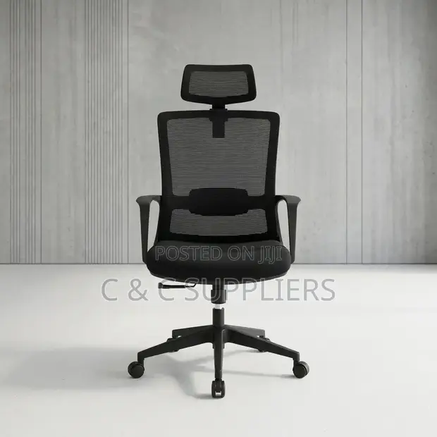 Ergonomic Computer Chair - Black - 1