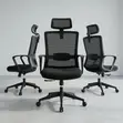 Ergonomic Computer Chair - Black - 2