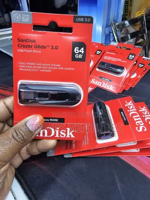 SanDisk Cruzer Glide 3.0 USB Flash Drive - 64GB