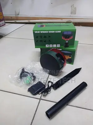 Kengele ya Usalama ya Kiotomatiki ya Solar na Kihisi Mwendo