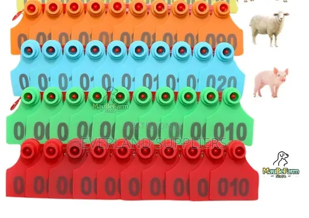 Sequential Numbered Ear Tags - 1