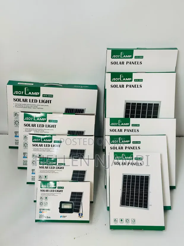 Jsot Outdoor Solar Floodlight - 1
