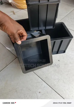 Heavy Duty Plastic Cube Moulds for Concrete Testing