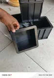 Heavy Duty Plastic Cube Moulds for Concrete Testing - 1