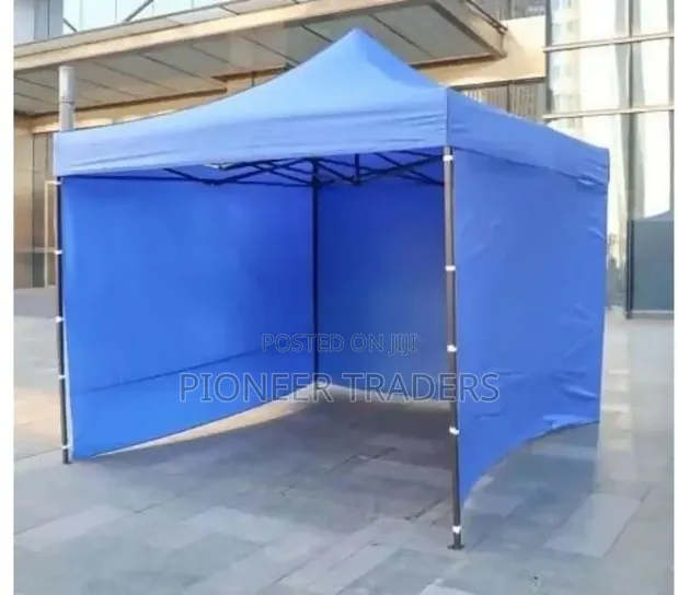 3x3 Tent Available in Blue, White, and Red - 1