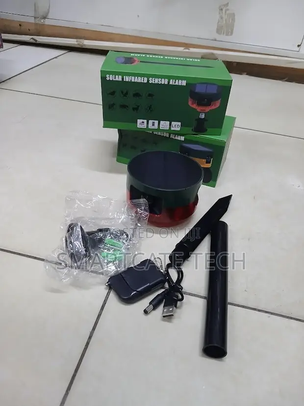 Solar Intruder Detection Alarm yenye PIR Sensor - 1