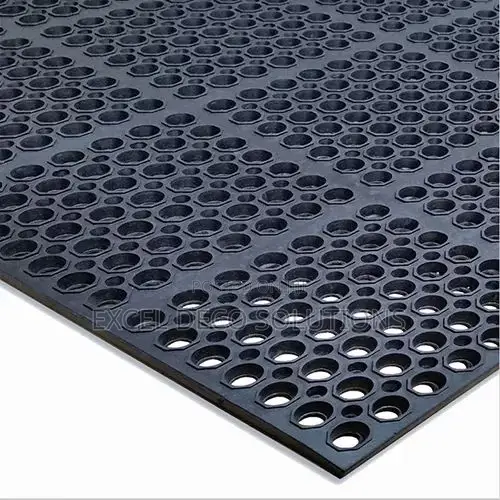 Heavy Duty Entrance Mats 120x80cm | Rubber Safety Mat - 1