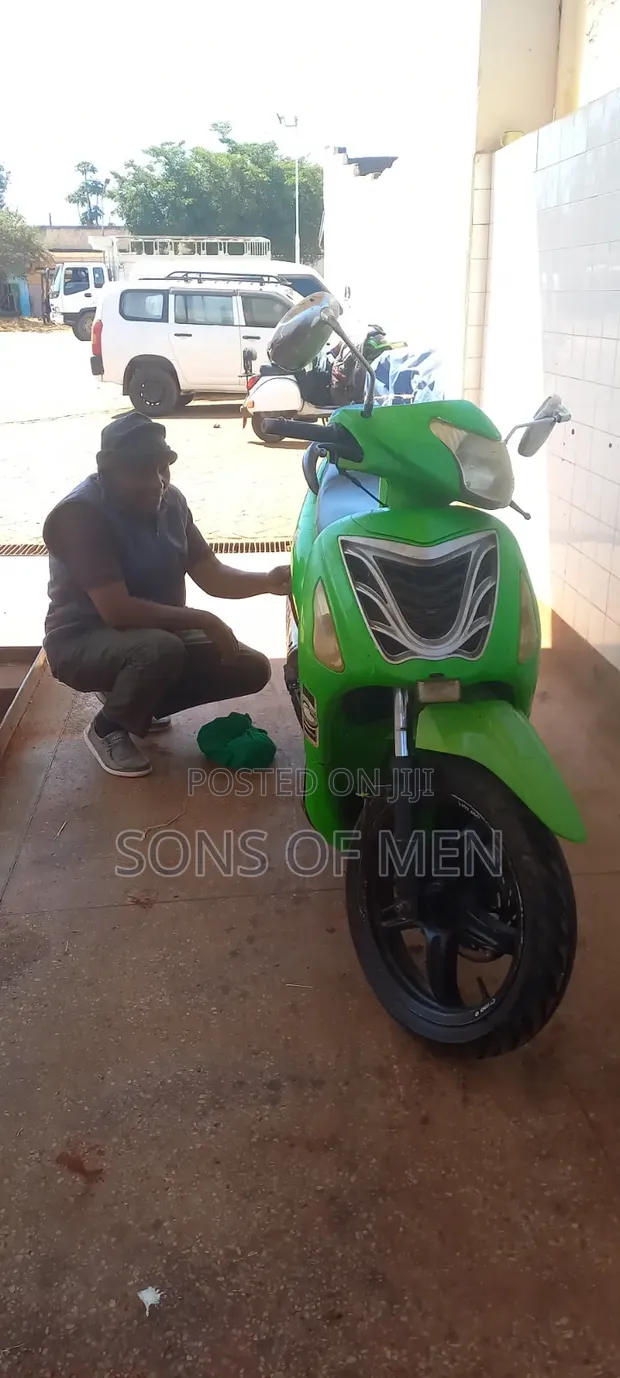 2018 Motorcycle Scooter 300cc Green - 1