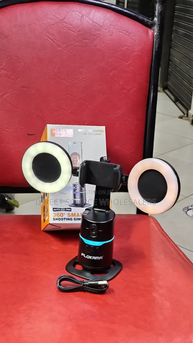 Plokama AI 360° Face Tracking Gimbal for Smartphones - 1
