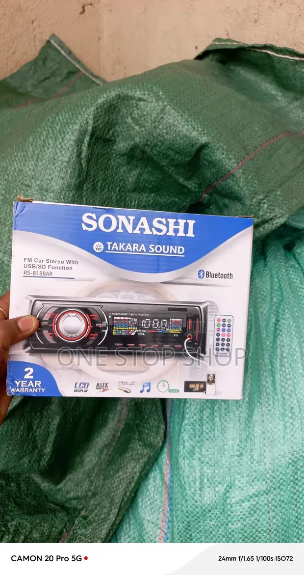 Sonashi Wireless Radio Music Streaming, USB & Aux - 1