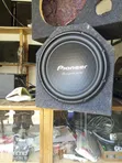 Pioneer 1500W Single Coil Subwoofer - 1