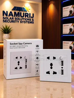 Socket Spy Camera - Hidden Security Camera
