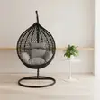 Brand New Hanging Hammock Chair - Brown Fabric - 5