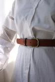 Ladies Leather Belt - Made in Kenya - 1