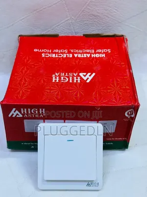 High Astra Electrics 1-Gang Wall Light Switch