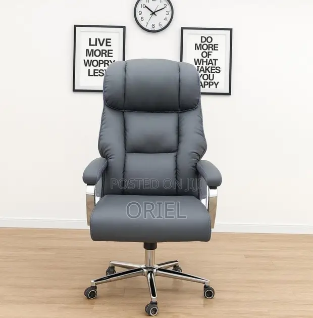PU Leather Executive Office Chair - Swivel - 1