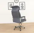 PU Leather Executive Office Chair - Swivel - 5