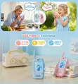 Kids Rechargeable Video Walkie Talkies with Camera Toy - 3