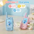 Kids Rechargeable Video Walkie Talkies with Camera Toy - 4