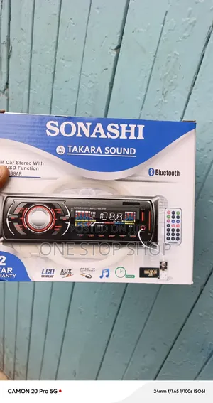 Single Din Car Stereo with Bluetooth