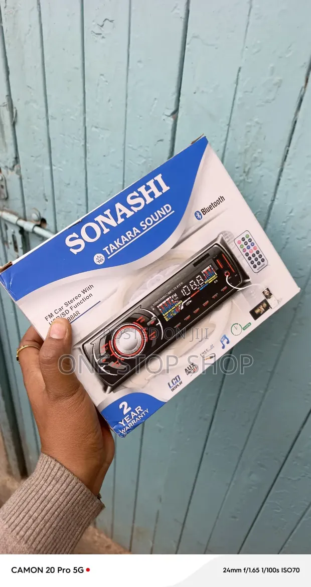 Sonashi Bluetooth Radio with USB & SD Card Slot - 1