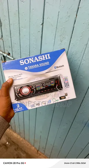 Sonashi Bluetooth Radio with USB & SD Card Slot