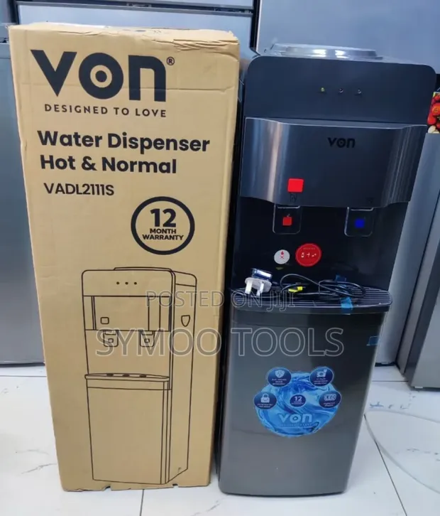 VON Hot & Normal Storage Cabinet Water Dispenser - 1