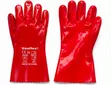 Red PVC Chemical-Resistant Gloves - 2