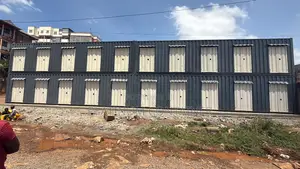 40ft Container Stalls with Cutout Doors