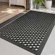 Large Non-Slip Rubber Door Mat 120x80cm - 1