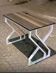 Boss Office Products Metallic Frame Office Desk 1.2m - 1