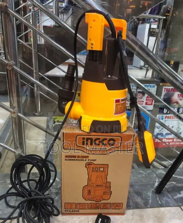 Ingco 400W Submersible Pump (0.5HP) - 1