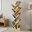 Office Bookshelf: Home Office Standing Book Storage Rack - 5