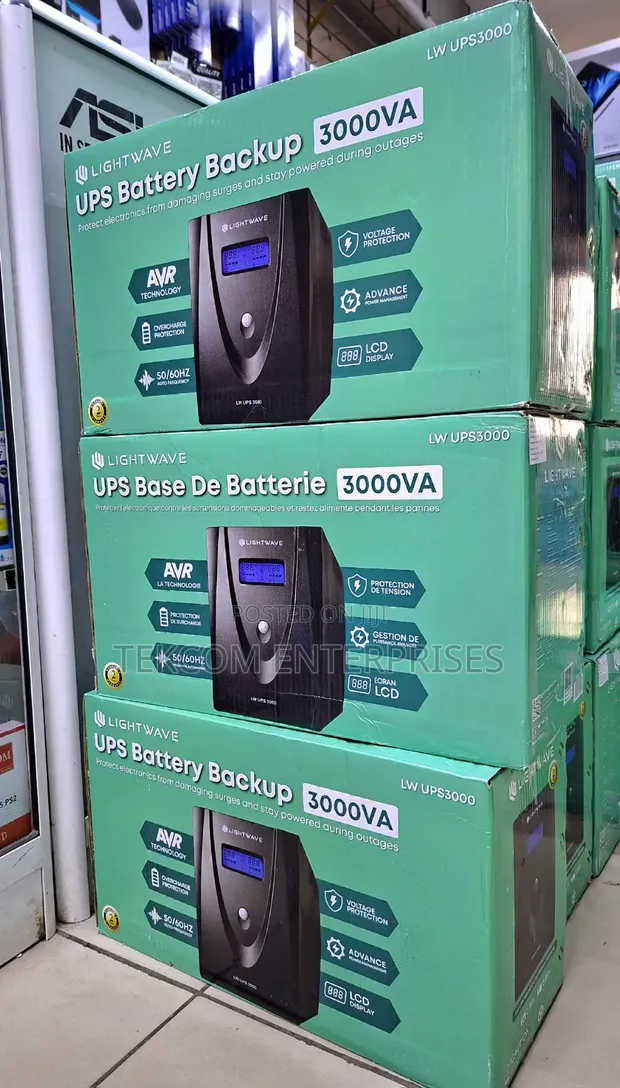 Lightwave UPS 3000VA High-Capacity - 1