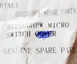Brand New Micro Switch (Spares) - 1