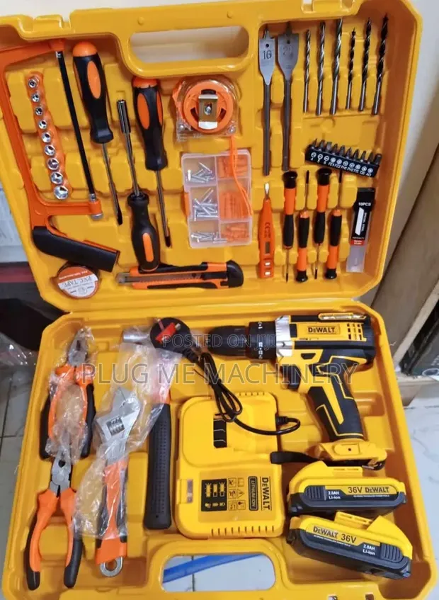 New Dewalt Heavy Duty Cordless Drill/Tool Box - 1