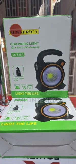 Mwanga wa Dharura unaoweza Kuchajiwa na Jua na USB
