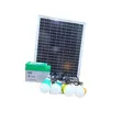 Complete Solar Kit: 20W Panel, 12Ah Battery, 4 Bulbs, USB - 1