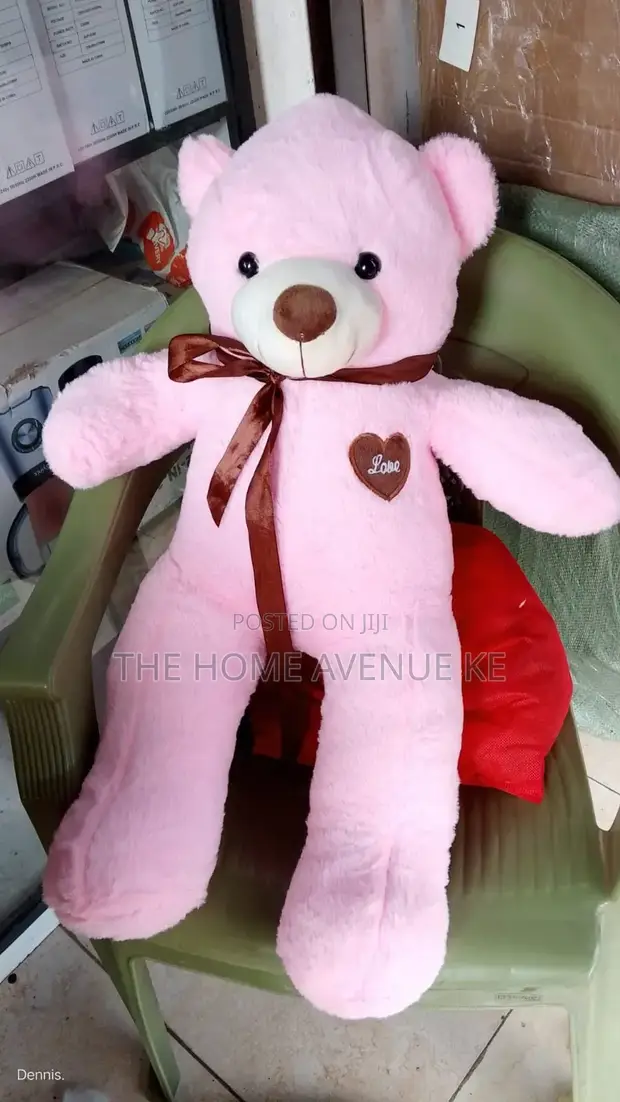 Teddy Bear 80cm (Pink) - 1