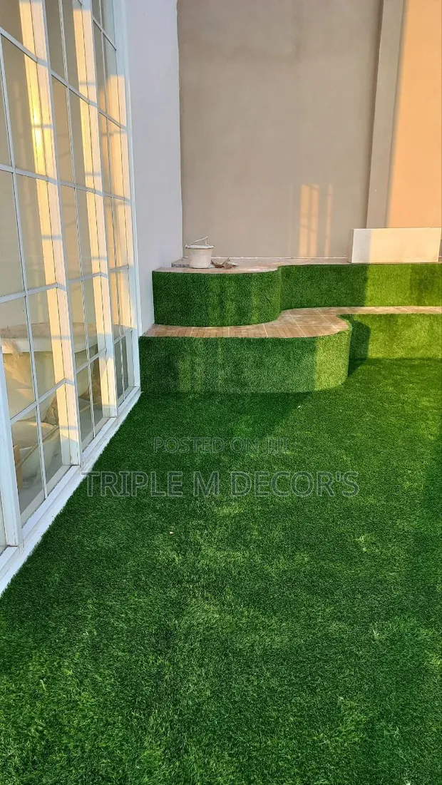 Heavy Traffic Entrance Green Grass Mat - 1