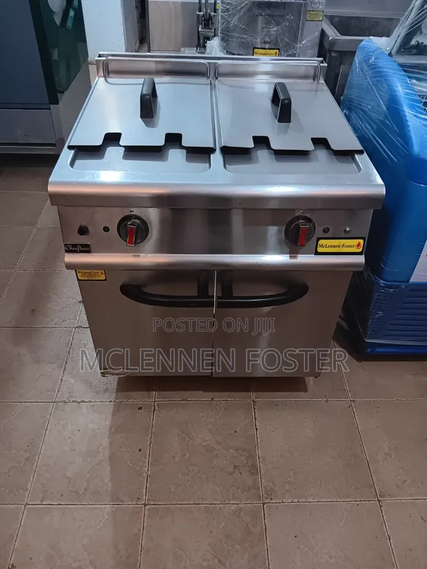 Double Industrial Fryer - 21L + 21L - 1
