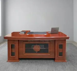 Executive Office Desk - Imported Mahogany 180cm
