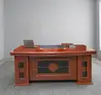 Executive Office Desk - Imported Mahogany 180cm - 2