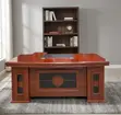 Executive Office Desk - Imported Mahogany 180cm - 3